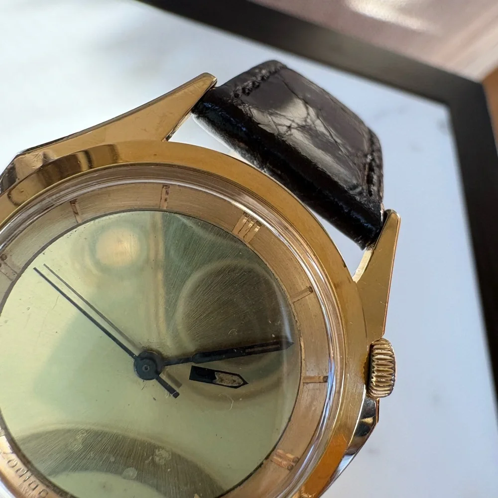 Zodiac Olympos 703-918 Vintage 70s Mystery Dial 17 Jewels Swiss Automatic Watch